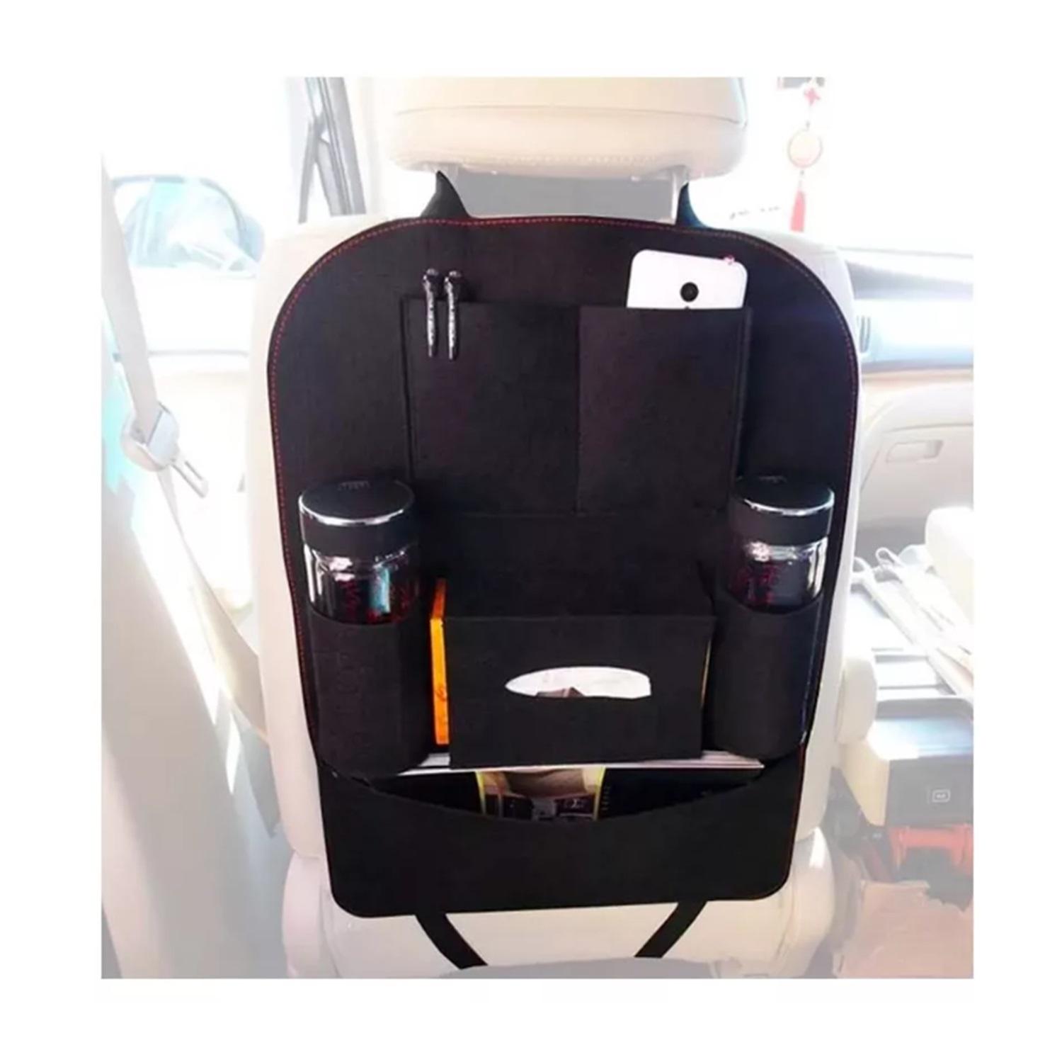 BOLSO ORGANIZADOR PARA RESPALDO ASIENTO TRASERO DE AUTO - 3
