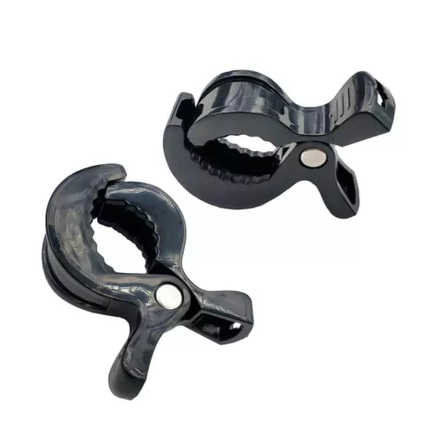 PACK 4 PINZAS PARA COCHE SUJETA TODO NEGRO - 2