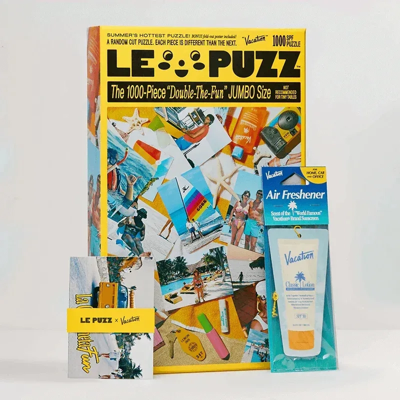 PUZZLE 1000 PIEZAS VACATION MARCA LE PUZZ BROOKLYN - 4