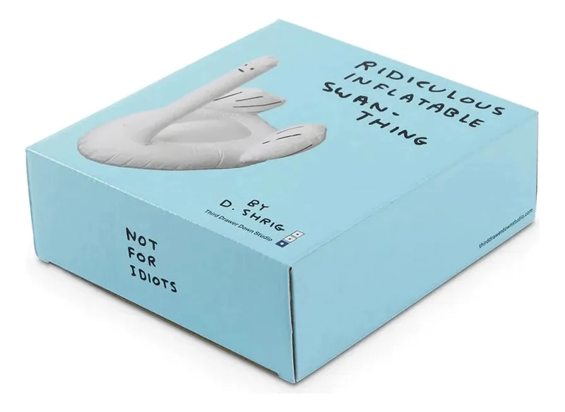 FLOTADOR INFLABLE PISCINA SWAN THING DAVID SHRIGLEY - 2
