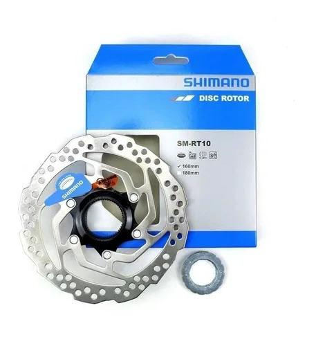ROTOR SHIMANO SM RT10 160MM COLOR PLATEADO - 2