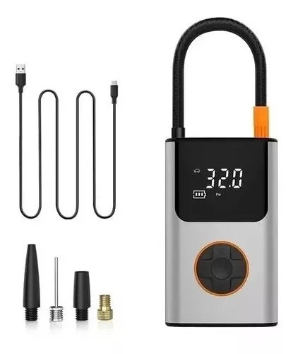 COMPRESOR INALAMBRICO INFLADOR PORTATIL - 1