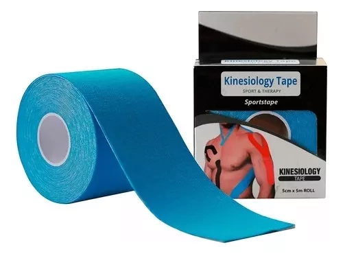 CINTA KINESIOTAPE KINESIOLOGIA VENDA ELASTICA NEUROMUSCULAR - 1