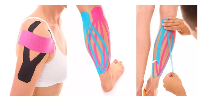 CINTA KINESIOTAPE KINESIOLOGIA VENDA ELASTICA NEUROMUSCULAR - 4