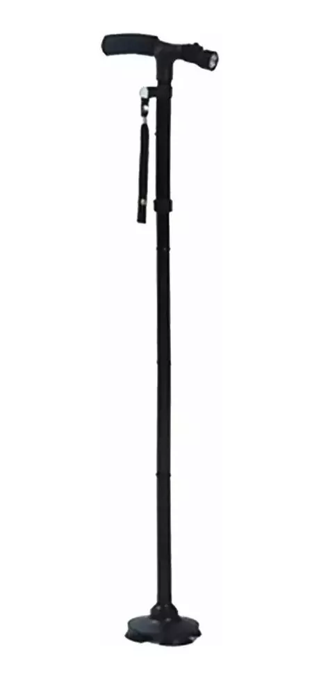 BASTÓN MAGIC PLEGABLE ORTOPÉDICOS CON LUZ LED 4 APOYOS - 2