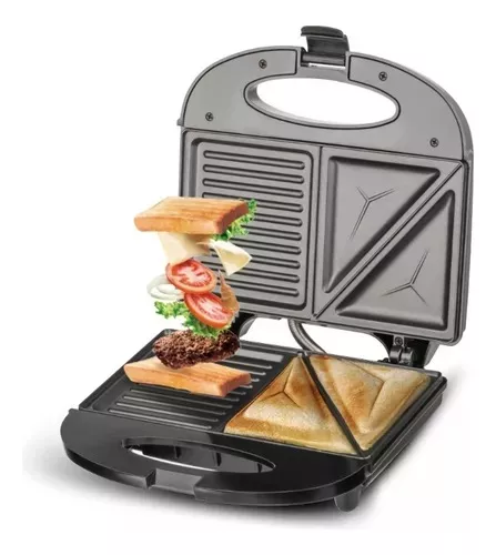 SANDWICHERA RAF ELÉCTRICA TOSTADORA SÁNDWICHES 850W - 4