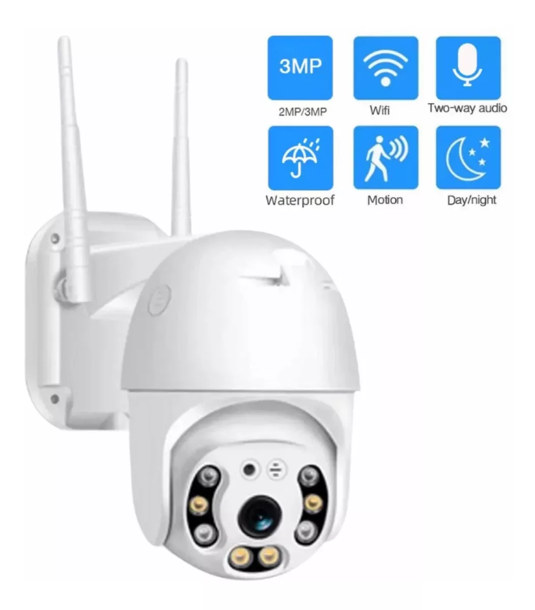 CÁMARA DE VIGILANCIA WIFI INALÁMBRICO DE EXTERIOR HD - 2