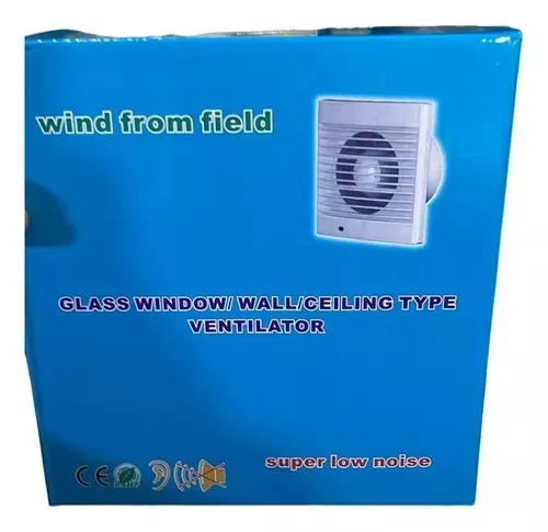 VENTILADOR TIPO VENTANA/PARED/TECHO EXTRACTOR SILENCIOSO - 5