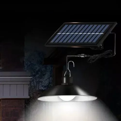 LÁMPARA SOLAR IRM 120 W LED RECARGABLE AMPOLLETA CON CONTROL - 2