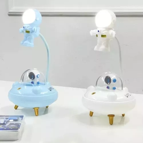LÁMPARA LED MESA OVNI RECARGABLE ASTRONAUTA USB - 5
