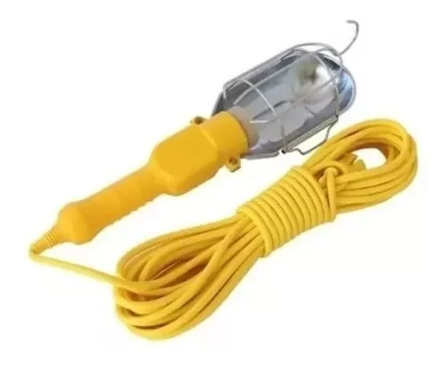 LÁMPARA AMPOLLETA PORTÁTIL EXTENSIÓN 10 METROS E27 - 1
