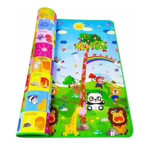 ALFOMBRA ANTIGOLPES CUBRE PISO NIÑO BEBE 1.80X1.20 MTS - 2