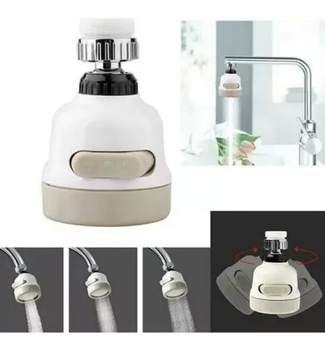 GRIFO CABEZAL LAVAPLATOS GIRATORIO REGULA AHORRO AGUA 360º - 3