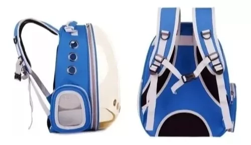MOCHILA TRANSPORTADORA PERROS GATOS - 4