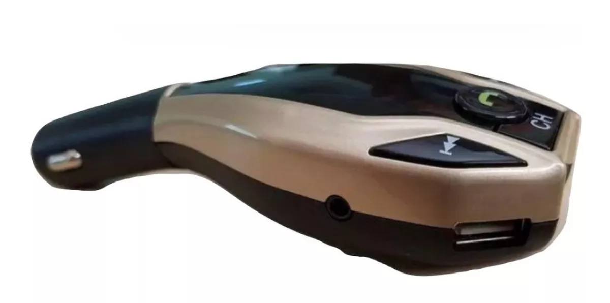 TRANSMISOR ADAPTADOR BLUETOOTH PARA AUTO AUDIO MANOS LIBRES - 1