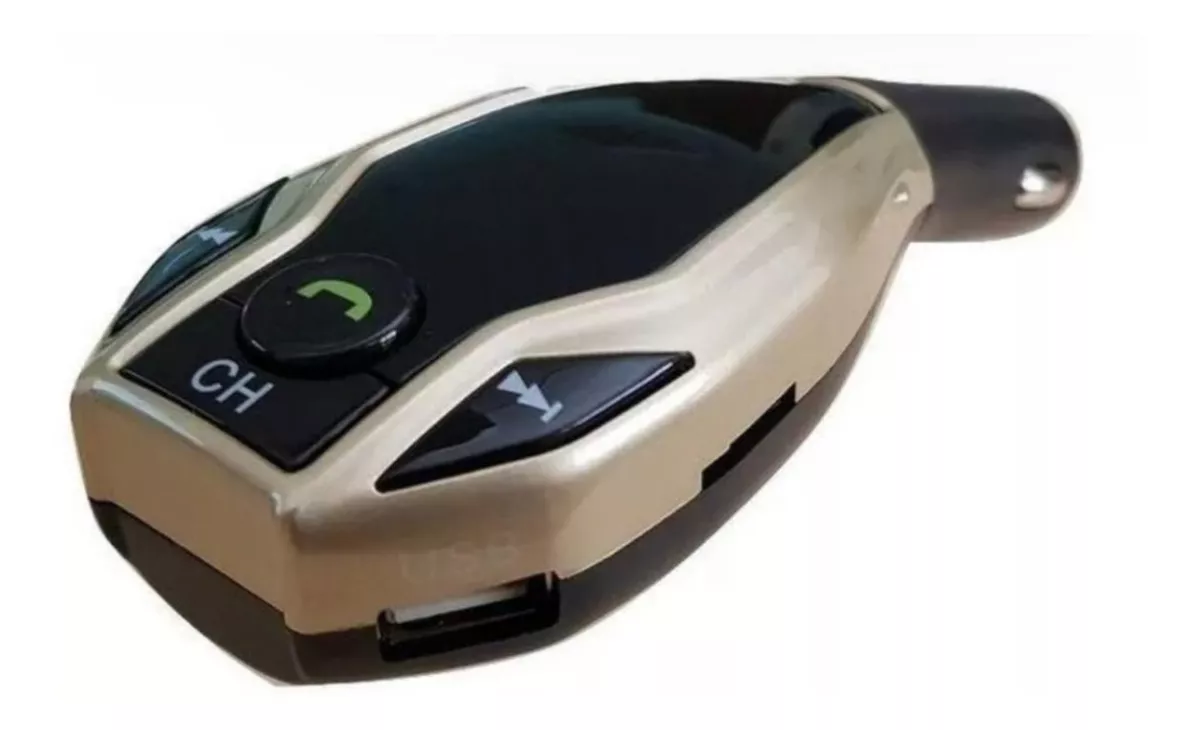 TRANSMISOR ADAPTADOR BLUETOOTH PARA AUTO AUDIO MANOS LIBRES - 2