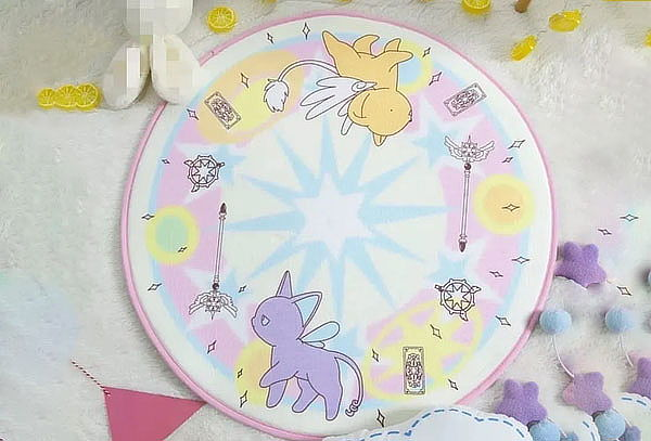 ALFOMBRA 80KERO CONTEMPORÁNEA MODERNA KERO SAKURA CARD CAPTOR 80 CM - 1