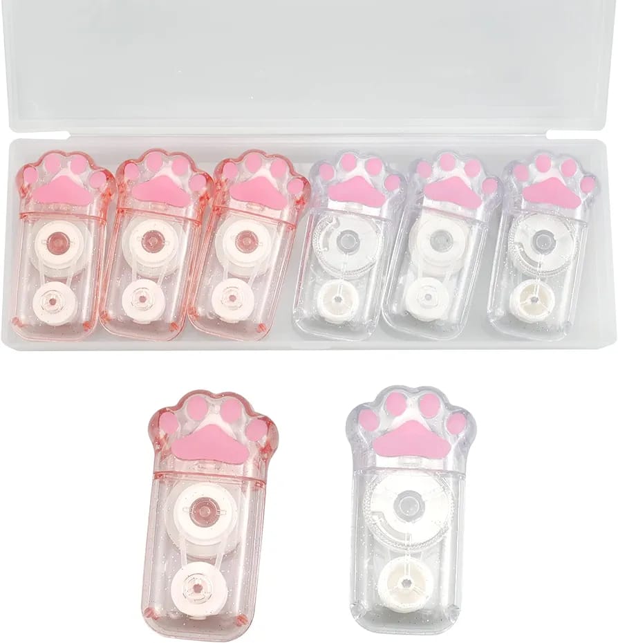 SET X12 CORRECTORES GARRA DE GATO STATIONERY ISLAND TAMAÑO DE CINTA DE CADA CORRECTOR 5MM X 6M - 4
