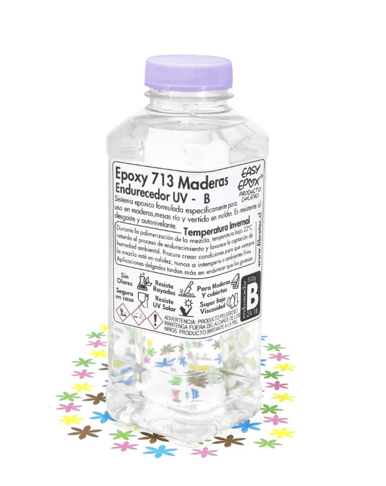 ENDUREEDOR EASYEPOX ENDURECEDOR DE RESINA EPOXICA 713 FORMATO INDIVIDUAL 500G - 1