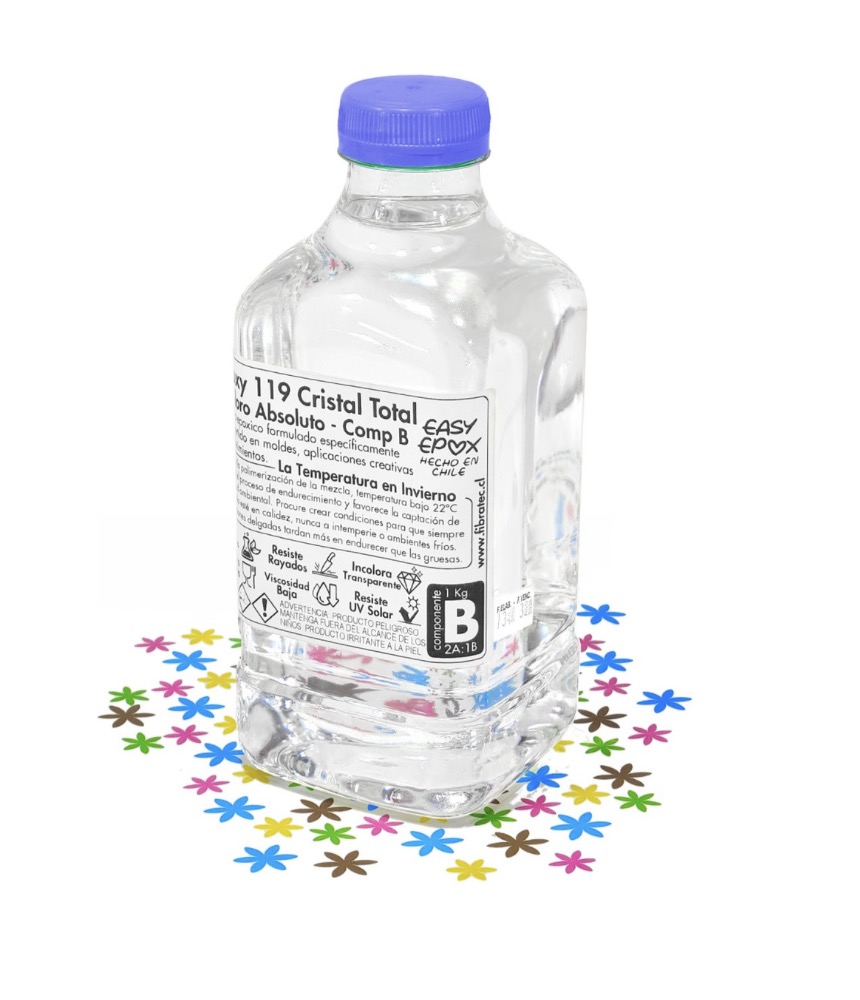 ENDURECEDOR EPOXICO EPOXY 119, 1KG. ARMA TU PACK! - 1