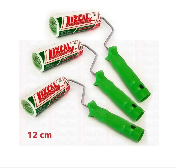 SET RODILLOS FIBRATEC NUDE FIBRA VIDRIO Y RESINA EPOXICA - 2