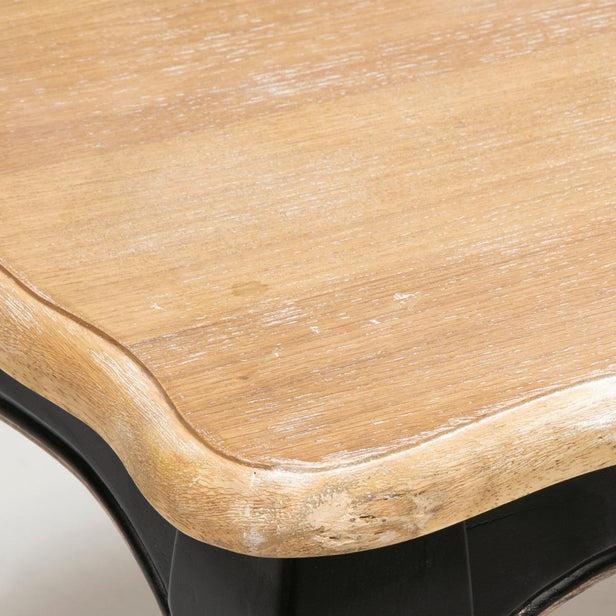 MESA COMEDOR VITTORIA RECTANGULAR NEGRA 180X100X75 - 2