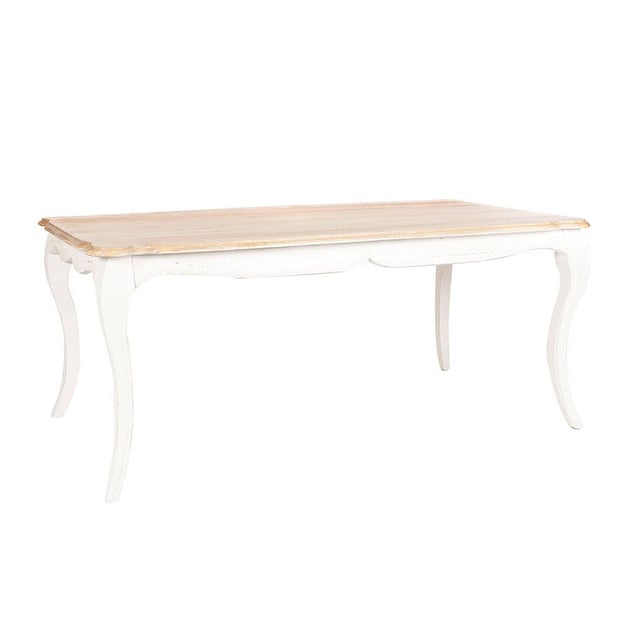 MESA COMEDOR SPAZZIO VITTORIA RECTANGULAR BLANCO 135X85X75 MADERA - 1