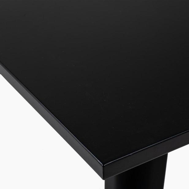 MESA SPAZZIO TOLIX 70X70X75 NEGRO METAL - 4