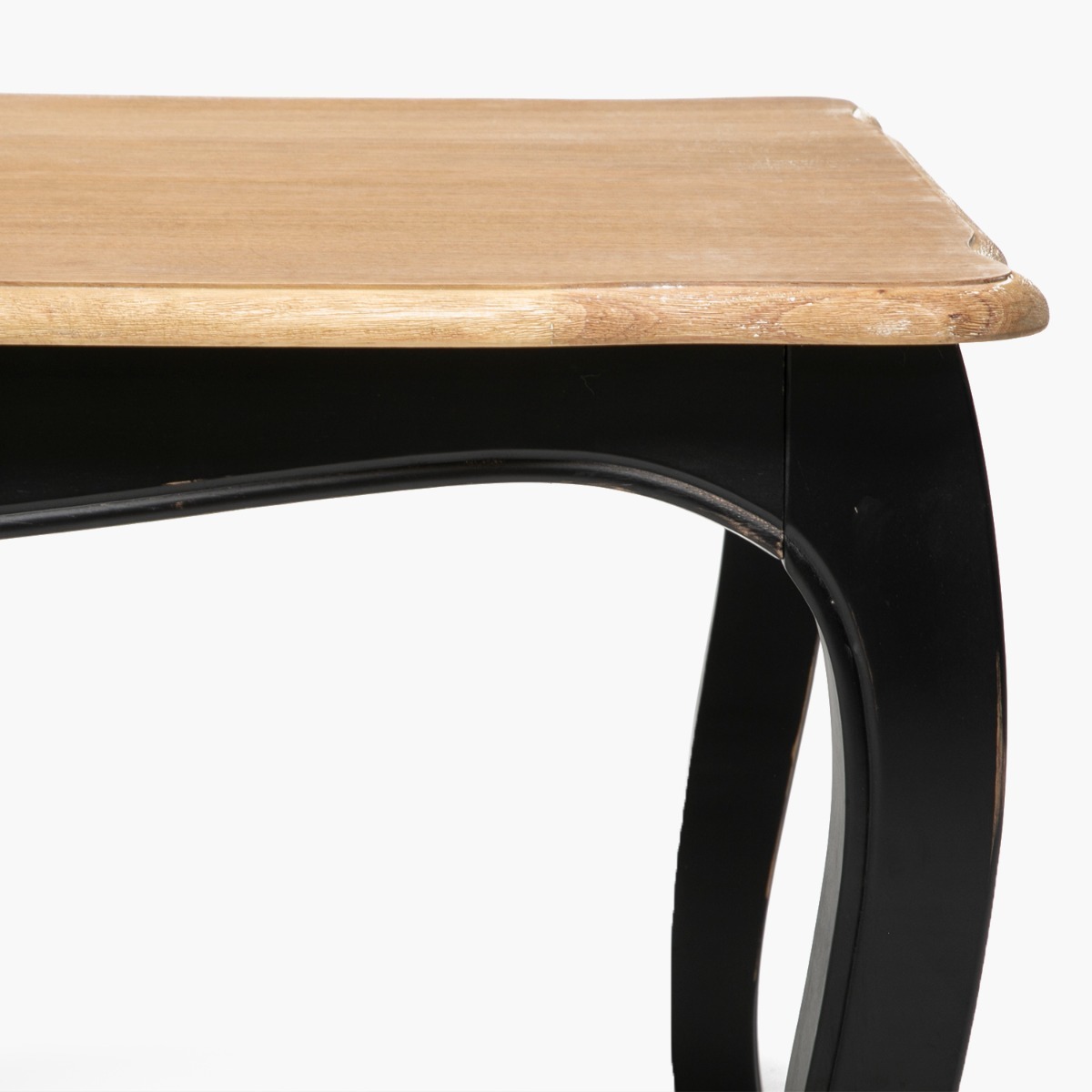 MESA COMEDOR VITTORIA RECTANGULAR NEGRA 135X85X75 - 4