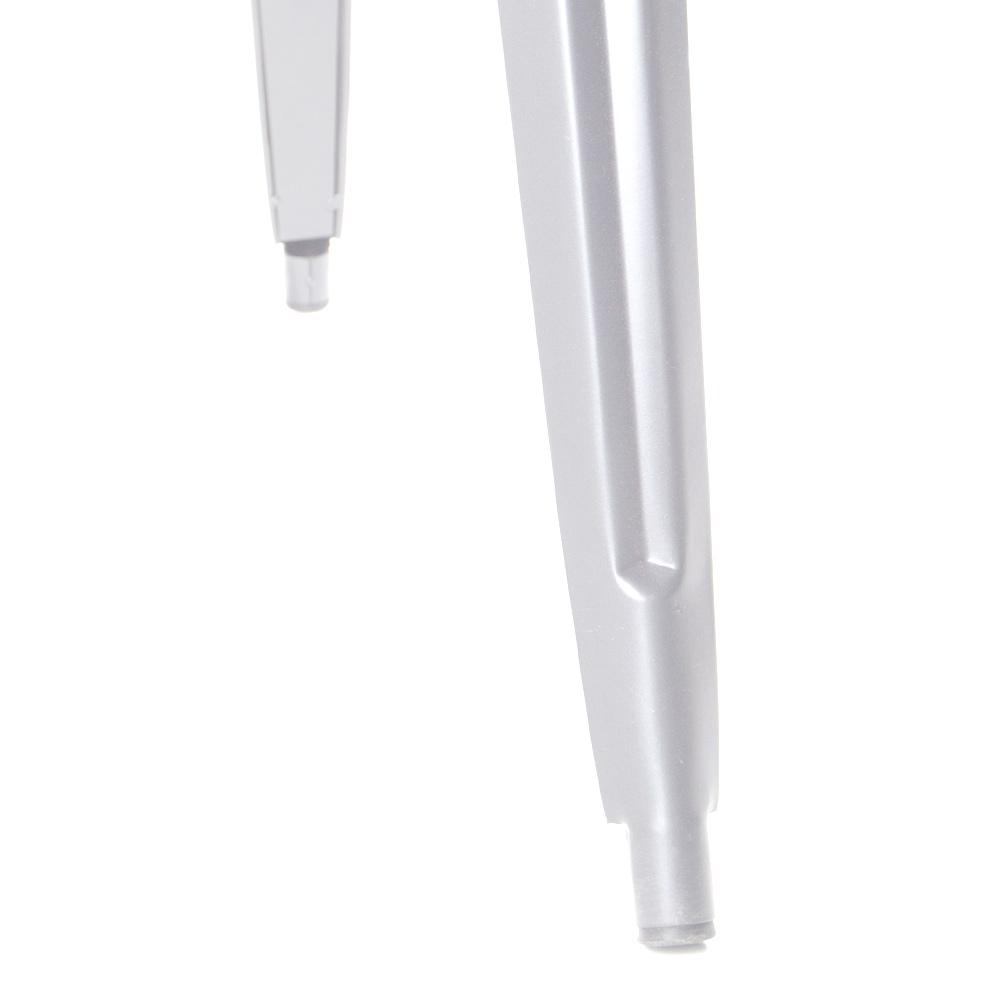 MESA SPAZZIO TOLIX 80X80X75 BLANCO METAL - 3