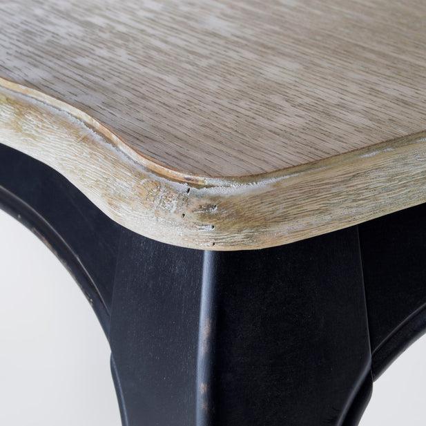 MESA COMEDOR VITTORIA CUADRADA NEGRA 120X120X75 - 2