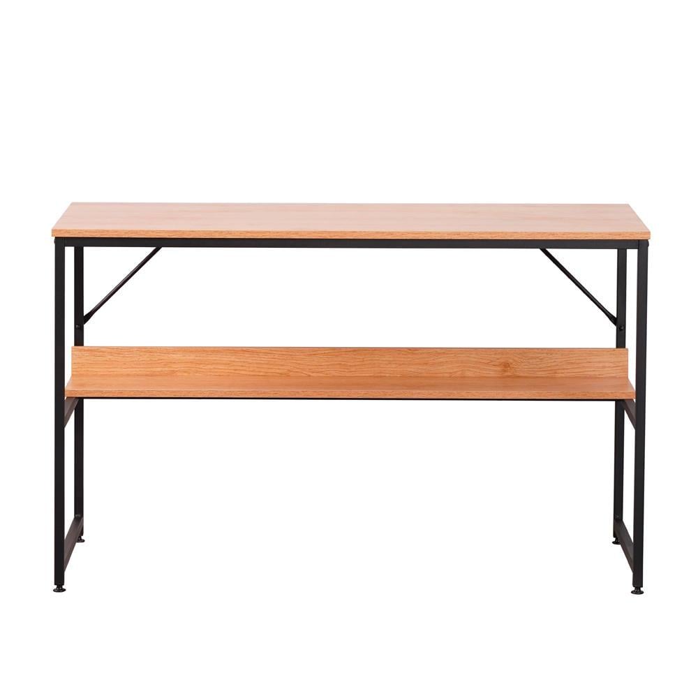 ESCRITORIO SPAZZIO IRON LINE NATURAL 120X60X75 CM METAL - 3