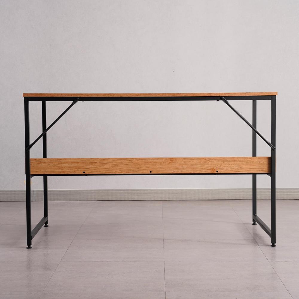 ESCRITORIO SPAZZIO IRON LINE NATURAL 120X60X75 CM METAL - 4