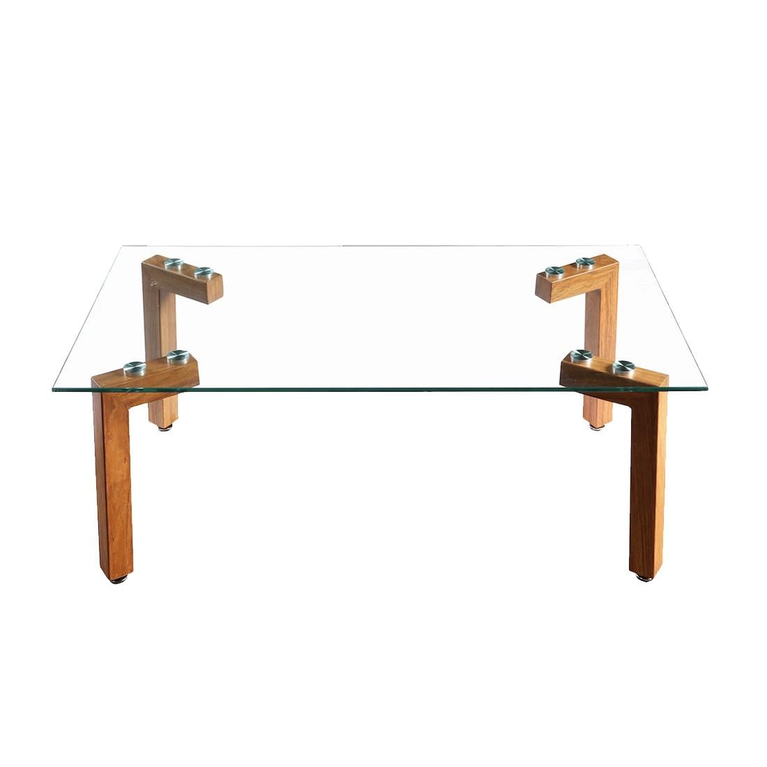 MESA CENTRO SPAZZIO JOCKEY RECTANGULAR NATURAL 110X60X44 CM - 2