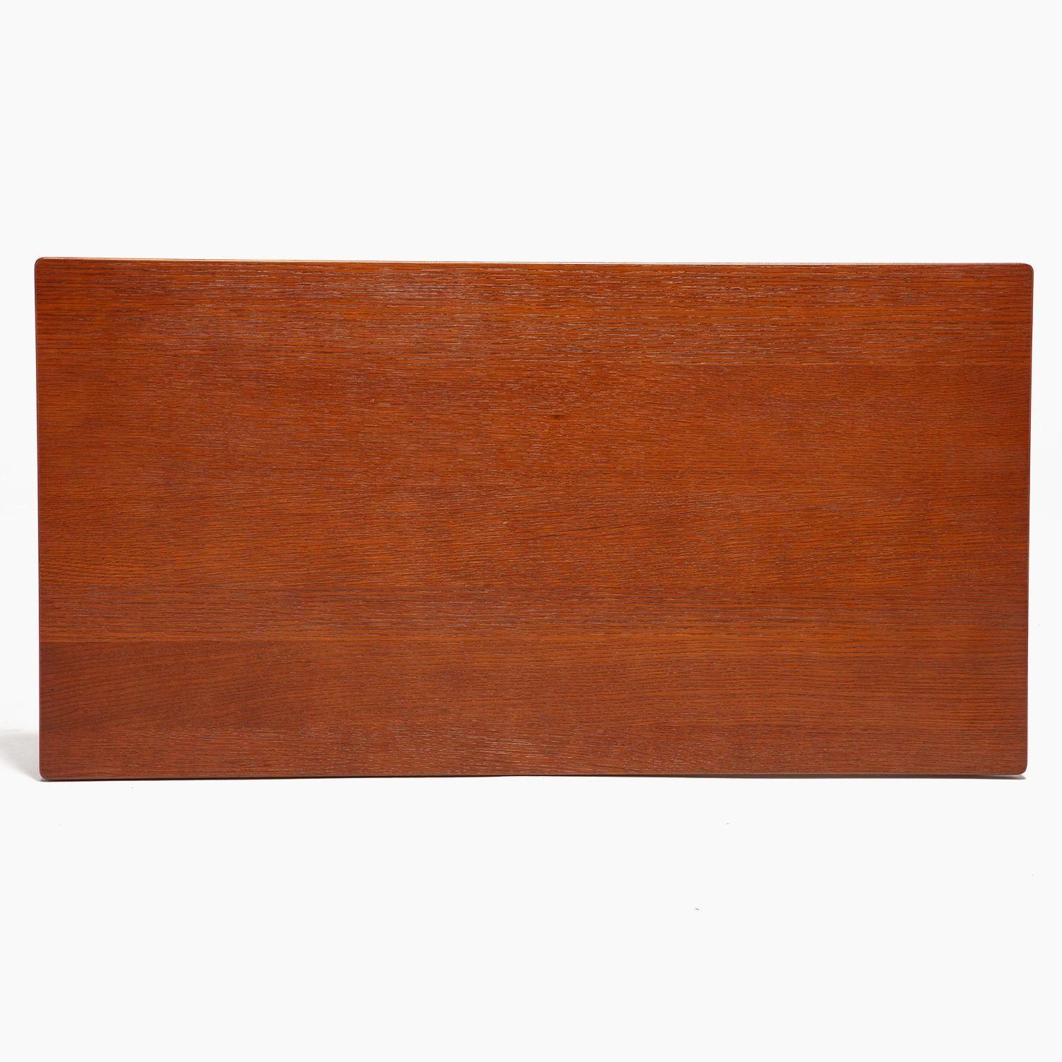 MESA CENTRO RETRO CAFÉ MATE 130X70CMS - 5