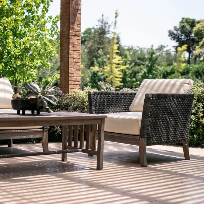 SET SPAZZIO RÍO CAFÉ LIVING TERRAZA 4 PIEZAS 2-1-1 - 8