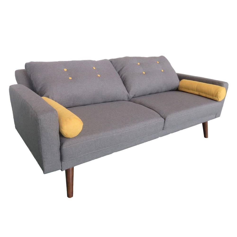 SOFÁ SPAZZIO NEW SENSATION GRIS CAMA 183X85X83 CM - 3
