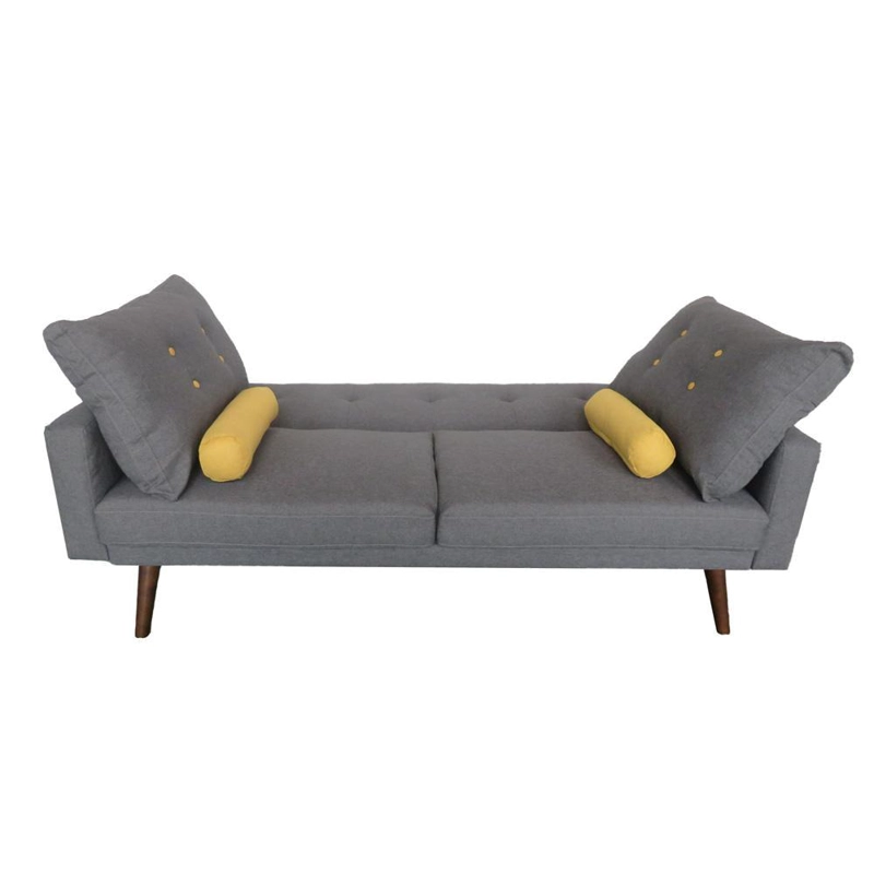 SOFÁ SPAZZIO NEW SENSATION GRIS CAMA 183X85X83 CM - 6