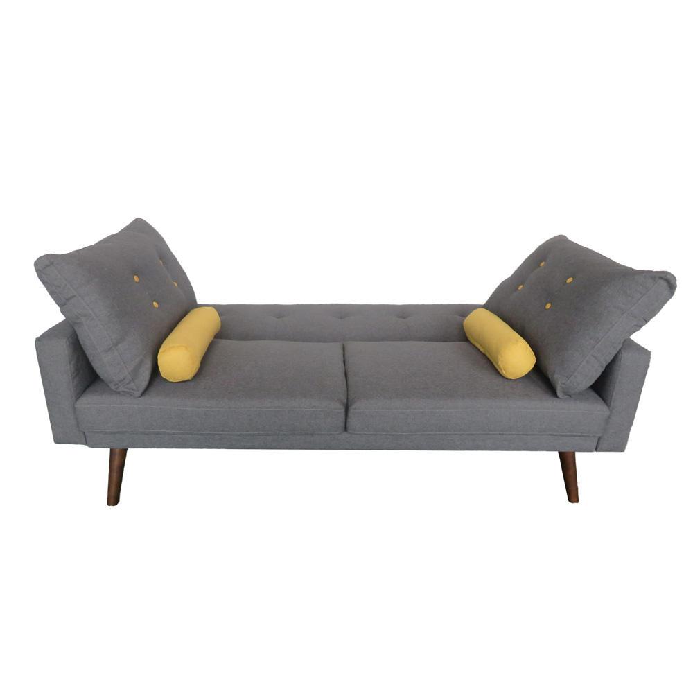 SOFÁ SPAZZIO NEW SENSATION GRIS CAMA 183X85X83 CM - 6