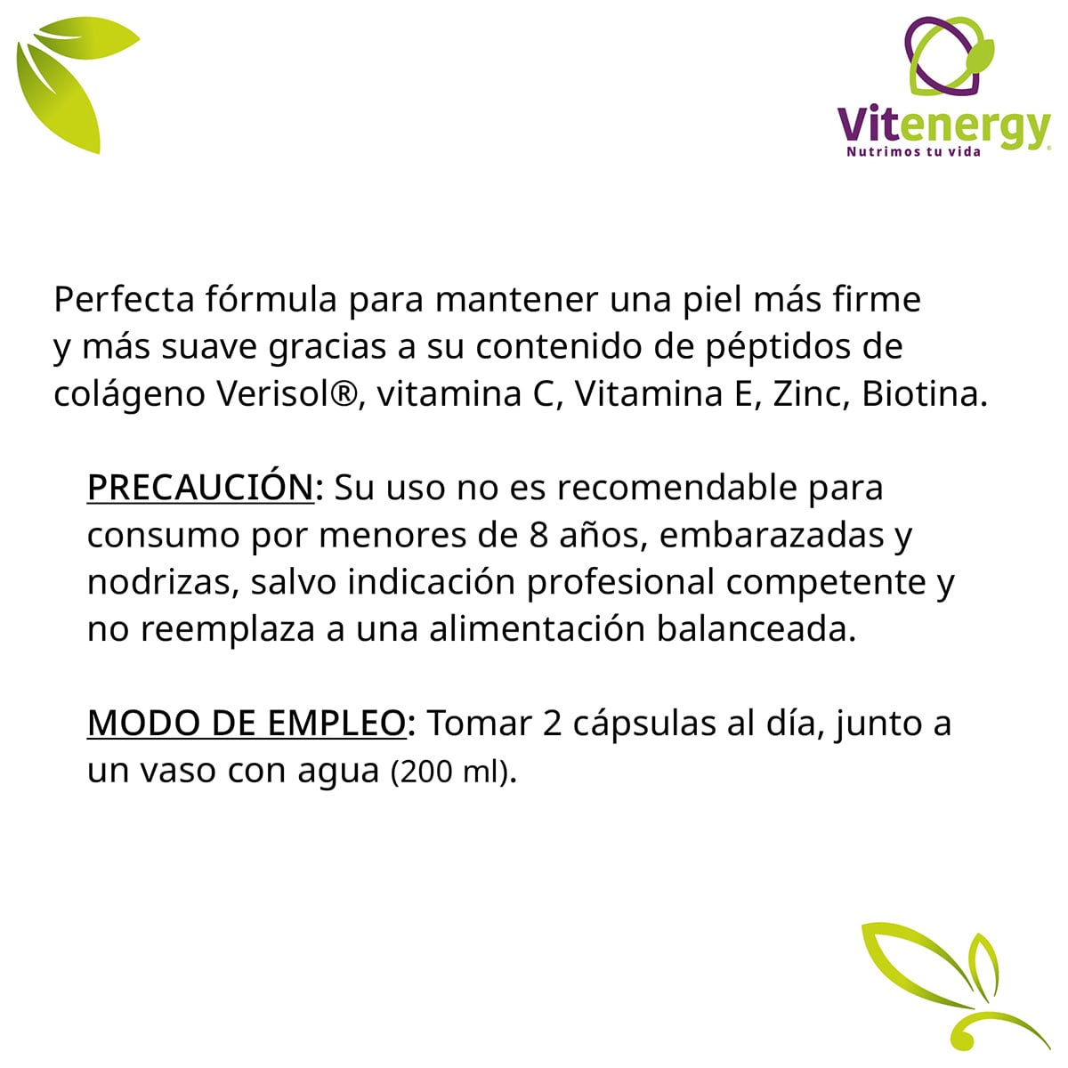 BIOTINA COLAGENO PLUS VITENERGY - 3