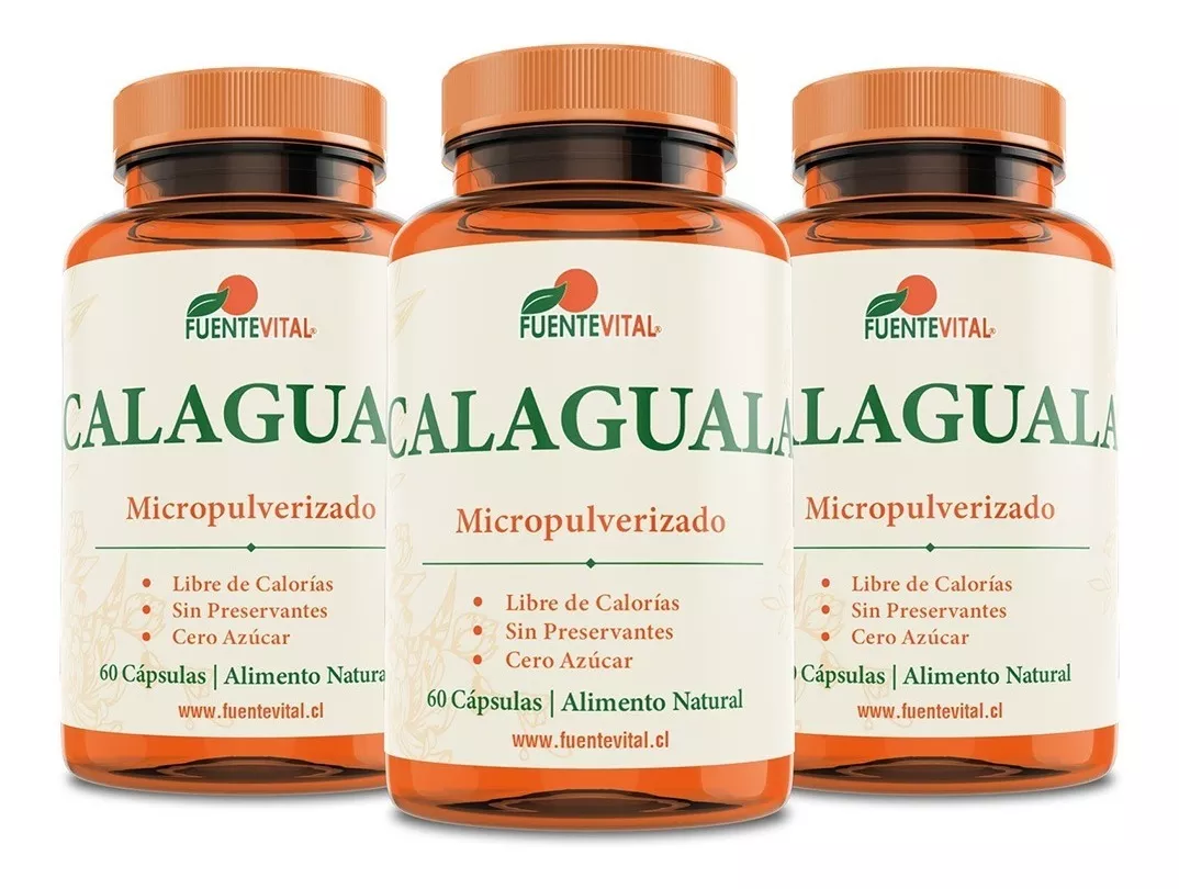 CALAGUALA PERUANA 100% FUENTE VITAL -CAPSULAS VEGETALES - DEPURADOR PACK X 3 - 1