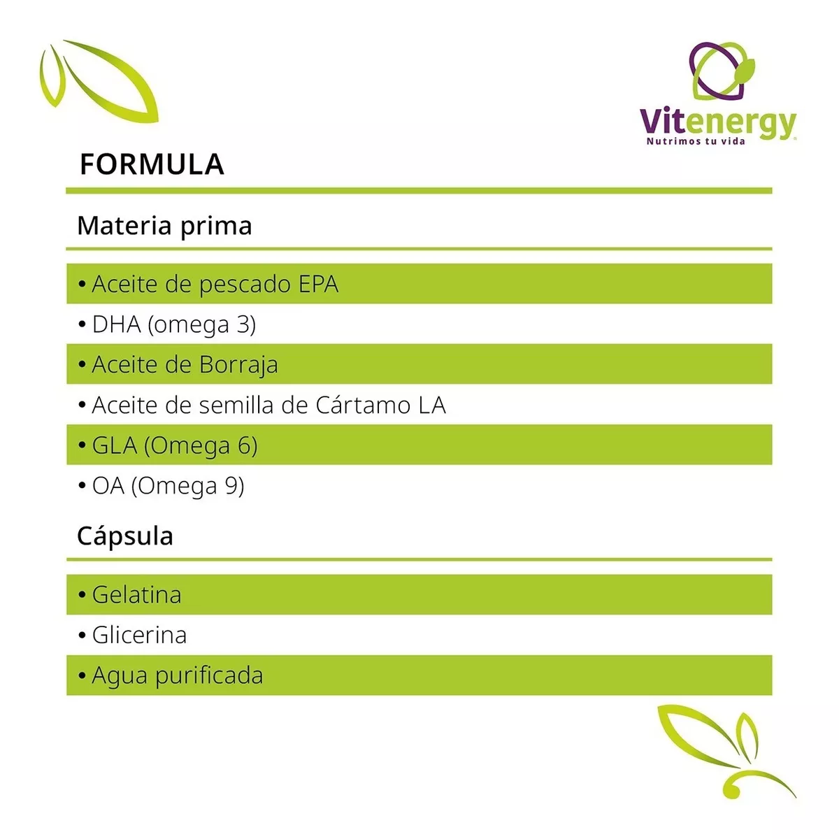 MULTI OMEGA 3 6 9 FÓRMULA TRIPLE FUENTE VITAL - EPA/DHA - OFERTA PACK X 3 - 5