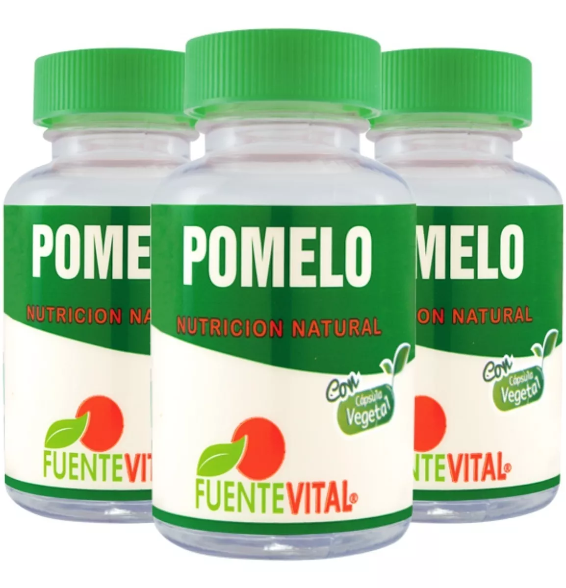 POMELO CÁPSULAS FUENTE VITAL - QUEMADOR - DIURÉTICO - DEPURADOR NATURAL - 1