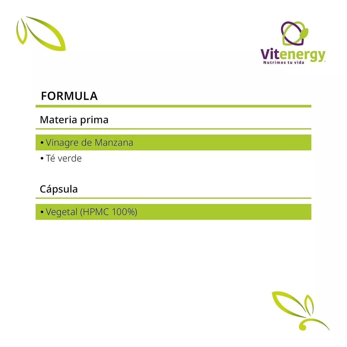 TE VERDE FUENTE VITAL + VINAGRE MANZANA X 3 DETOX DEPURADOR - 4