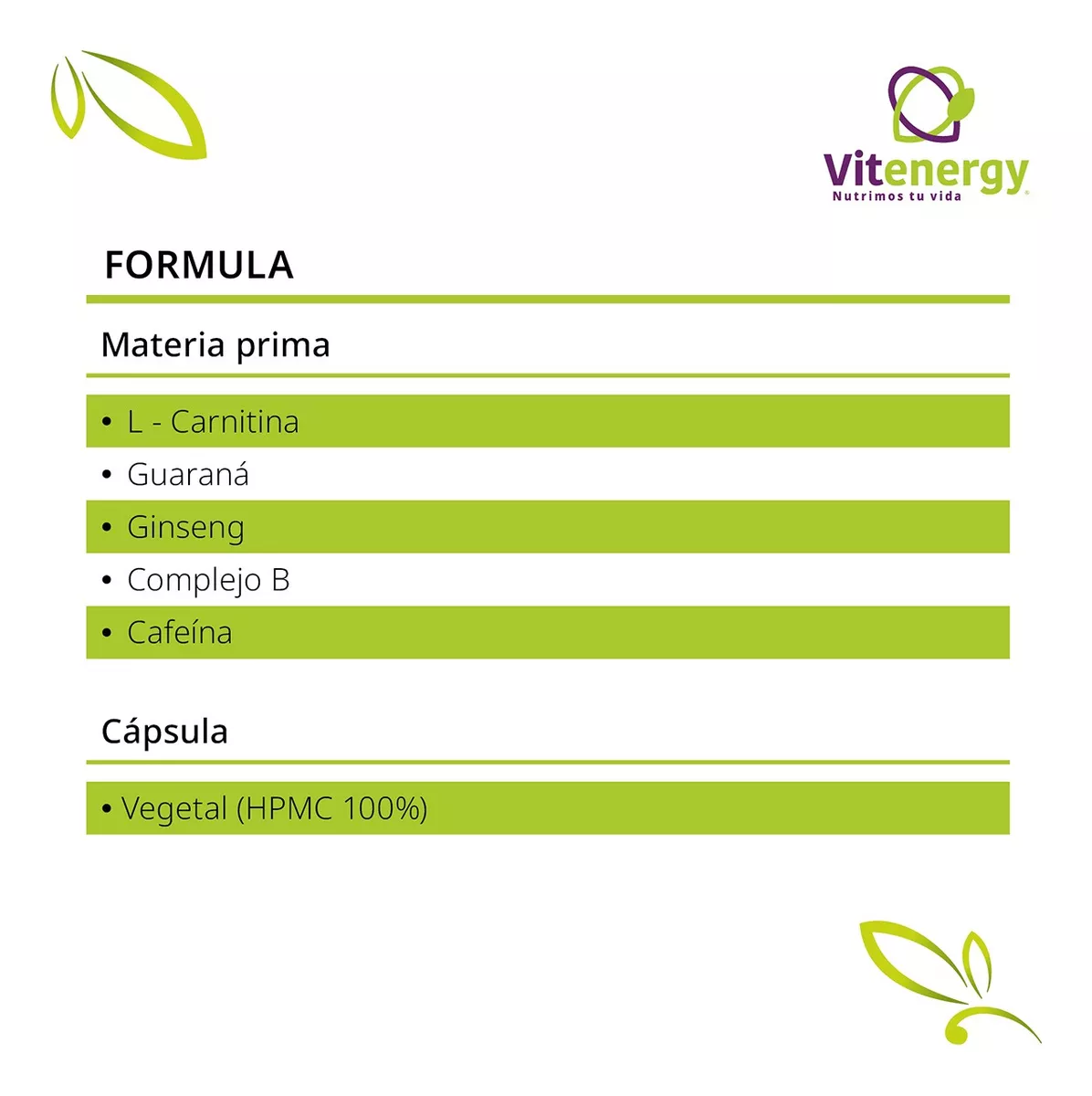 SUPLEMENTO ALIMENTICIO FUENTE VITAL EROMAX L ARGININA GINSENG + COMPLEJO B ENERGIZANTE NATURAL - 5