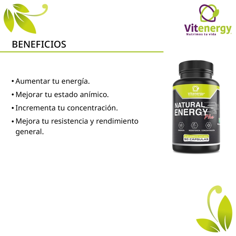 PACK VITENERGY LIPO SLIM + COMPLEJO B GINSENG GUARANÁ. OFERTA! - 6