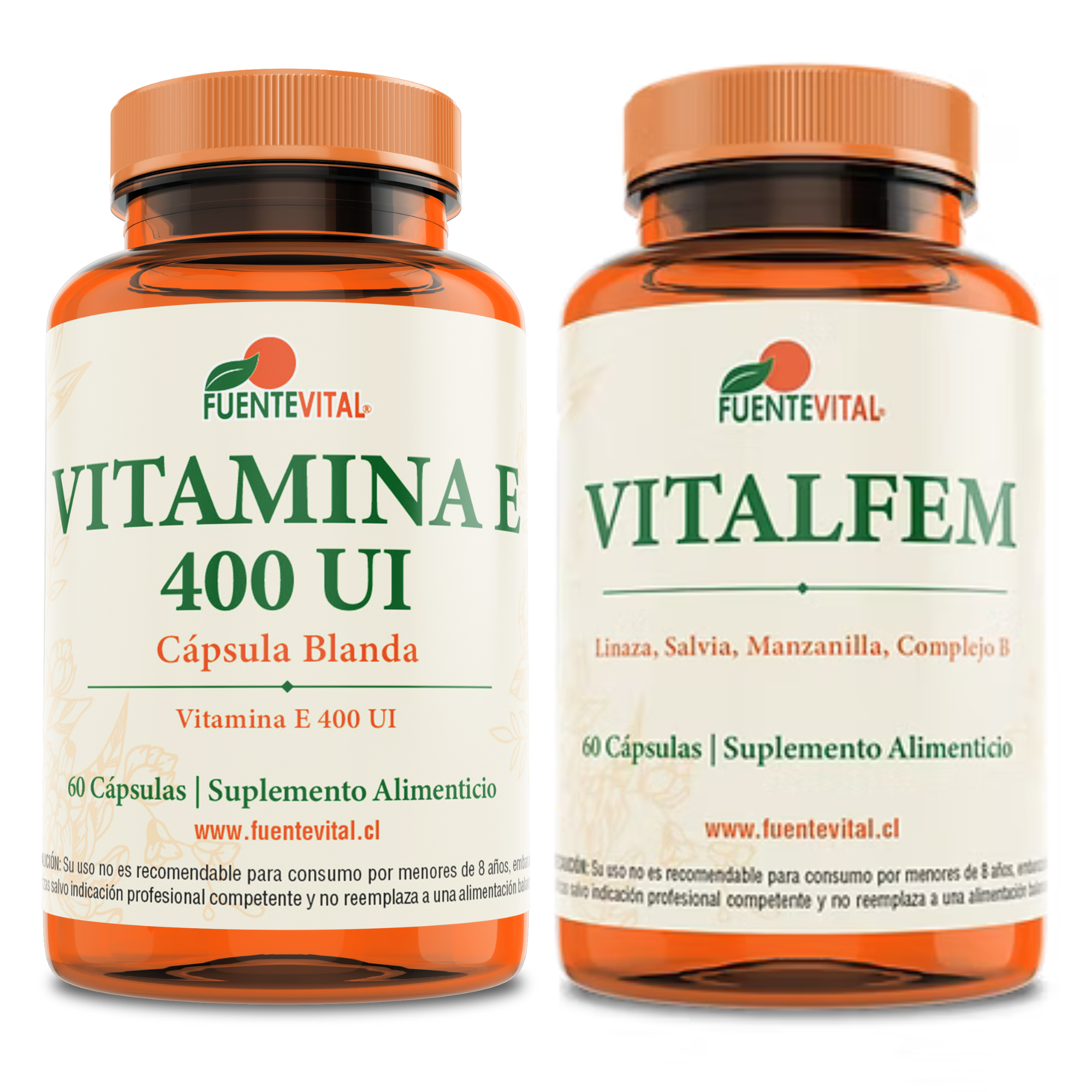 PACK FUENTE VITAL VITAMINAS MENOPAUSIA MENOPAS + VITAMINA E. !! - 1