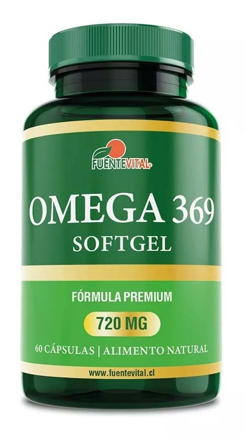 SUPLEMENTO ALIMENTICIO FUENTE VITAL MULTI OMEGA 3 6 9 FÓRMULA TRIPLE EPA DHA OFERTA 60 CÁPS - 1