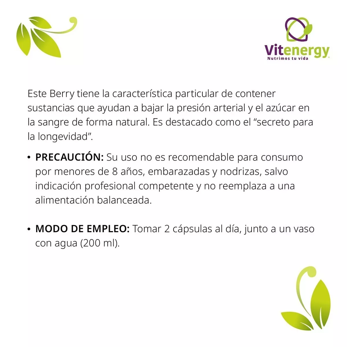 PACK X 3 OFERTA FUENTE VITAL GOJI BERRIES ORGANICO CONTROL PESO - 3