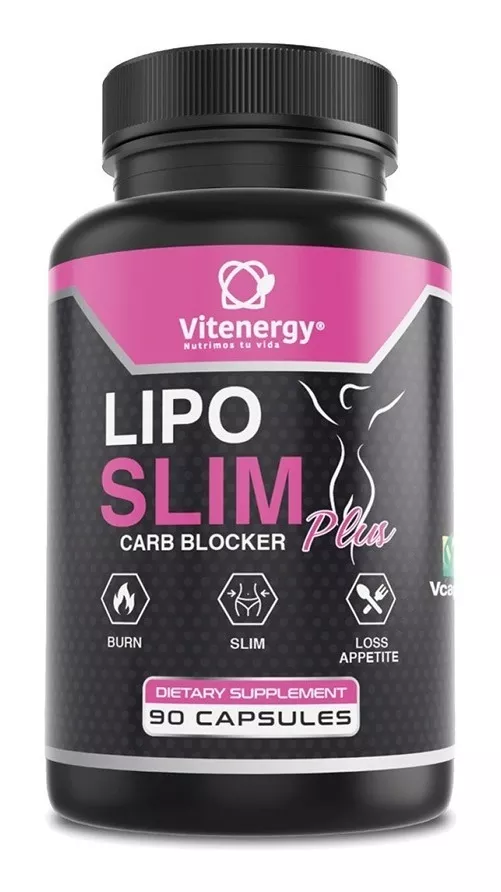 SUPLEMENTO ALIMENTICIO VITENERGY LIPO SLIM BLOQUEADOR CARBOHIDRATOS CONTROL DE PESO - 1